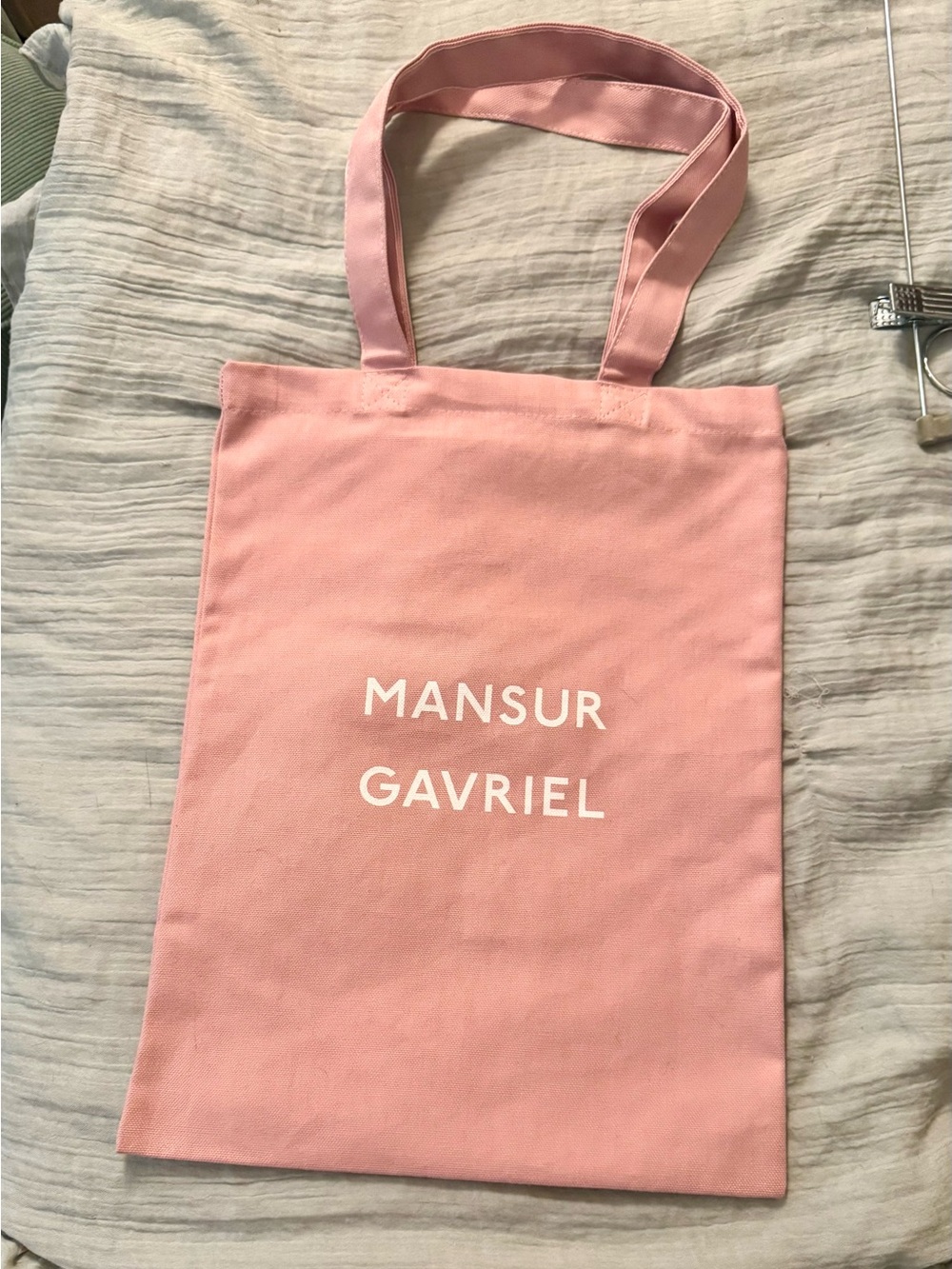 Mansur Gavriel Pink Cotton Tote